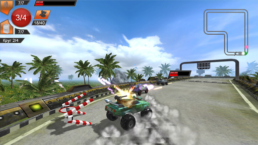 Rock'n'Roll Racing 3D - Скриншоты игры